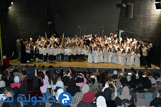 مهرجان ديني يناديني في مدرسة المستقبل في جلجولية